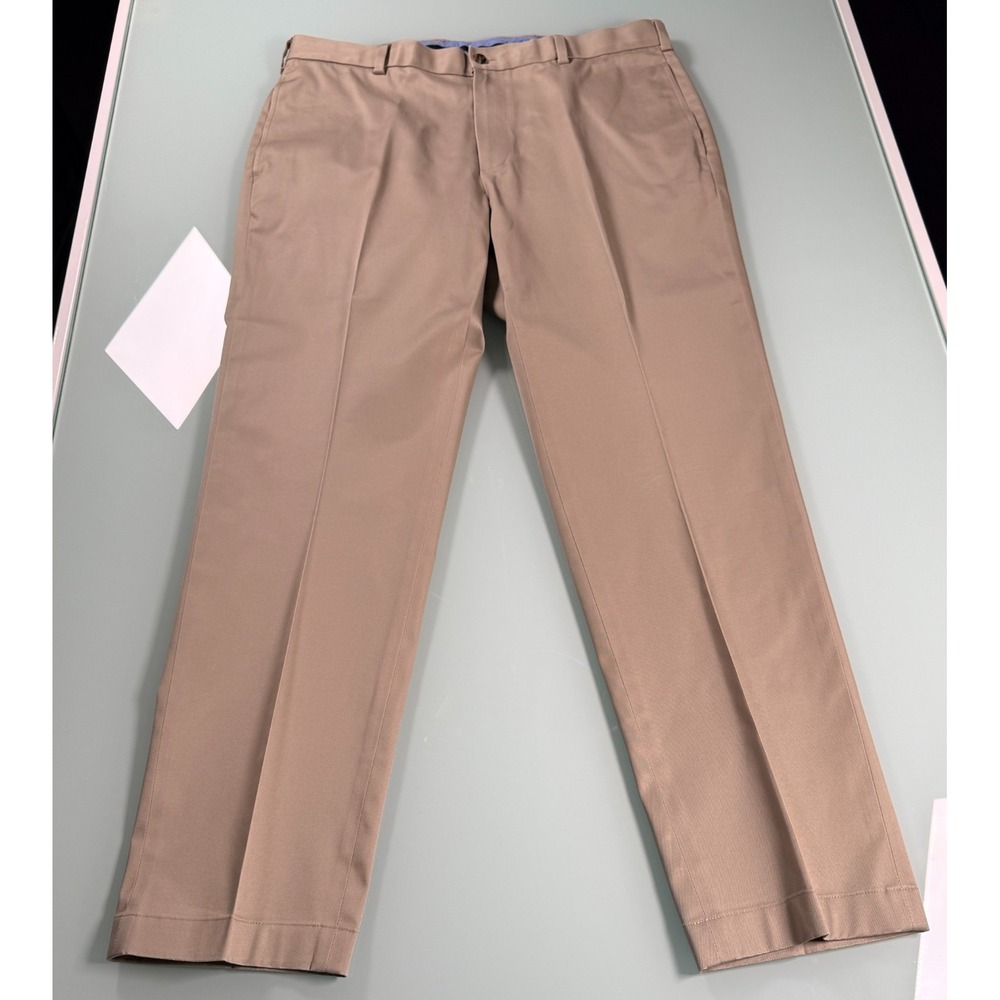 Brooks Brothers Clark Mens 37x31  Light Brown Light Weight Advantage  Chino